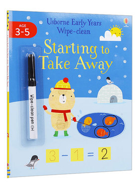 Early Years Wipe-Clean Starting to Take Away 学习减法 英语可擦活动书