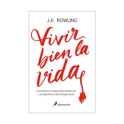 西班牙语原版 Vivir bien la vida Very Good Lives 美好的生活 失败与想象力不可或缺 西班牙语版 J.K. Rowling罗琳 进口原版书籍