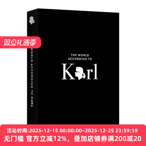 英文原版 The World According To Karl The Wit And Wisdom of Karl Lage 卡尔·拉格斐的世界 名人智慧 香奈儿 进口英语原版书籍