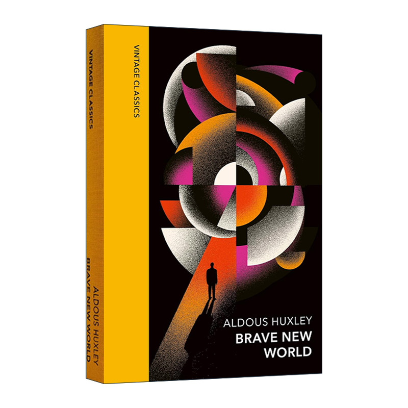 英文原版 Brave New World 美丽新世界 赫胥黎 布脊经典系列 Vintage Quarterbound Classics 精装 英文版 进口英语原版书籍