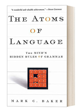 英文原版 The Atoms of Language 语言的原子 思维中隐藏的语法规则 香港中文大学语言学文学硕士参考书目 英文版 进口英语原版书