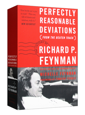 费曼手札 不休止的鼓声 理查德 费曼 Perfectly Reasonable Deviations from the Beaten Track 英文原版物理学读物 进口英语书籍