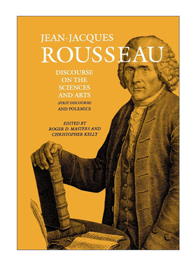英文原版 Discourse on the Sciences and Arts First Discourse and Polemics 论科学与艺术的复兴是否有助于使风俗日趋纯朴