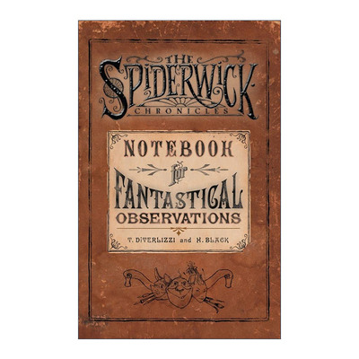 英文原版 Notebook for Fantastical Observations 奇幻精灵历险记 纪事笔记 17个精灵观察者的小冒险 精装 进口英语原版书籍