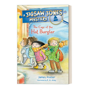 Jigsaw Jones: The Case of the Hat Burglar 小侦探琼斯系列 英文原版儿童读物