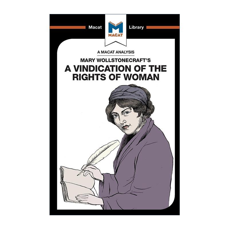英文原版 A Vindication of the Rights of Woman 为女权辩护 MACAT解读系列 英文版 进口英语原版书籍