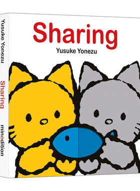 英文原版绘本 Sharing The World of Yonezu 学会分享 儿童性格培养 创意大师Yusuke Yonezu 情绪情商培养绘本 英文版 进口英语书