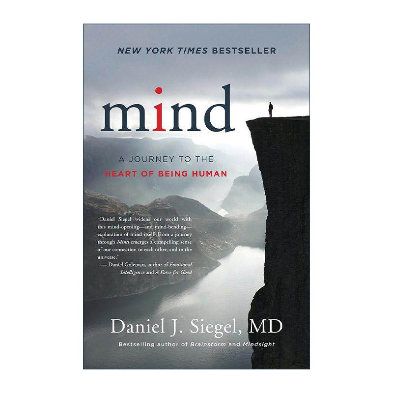 英文原版 Mind 心智的本质 全脑教养法作者 加州大学精神病学临床教授丹尼尔·西格尔 精装 英文版 进口英语原版书籍