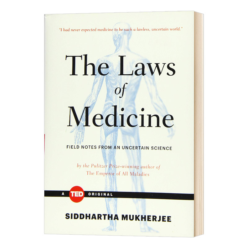 医学规律 精装版 英文原版 The Laws of Medicine 英文版进口原版英语书籍 Siddhartha Mukherjee