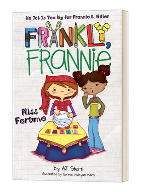 坦率点 弗兰妮7 Frankly Frannie Miss Fortune 英文原版儿童读物 进口英语书籍