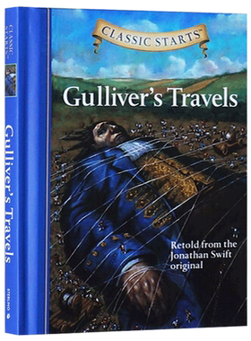 开始读经典 格列佛游记 精装 Classic Starts Gulliver's Travels 英文原版儿童经典文学读物 进口世界名著书籍