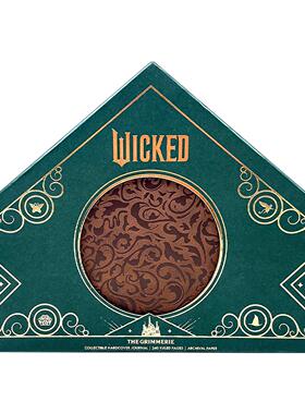 英文原版 Wicked The Grimmerie Collectible Hardcover Journal 魔法坏女巫 异形精装日志本 英文版 进口英语原版书籍