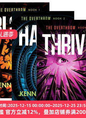 英文原版 The Overthrow 击败系列3册 儿童科幻冒险小说 普林兹奖得主Kenneth Oppel 英文版 进口英语原版书籍