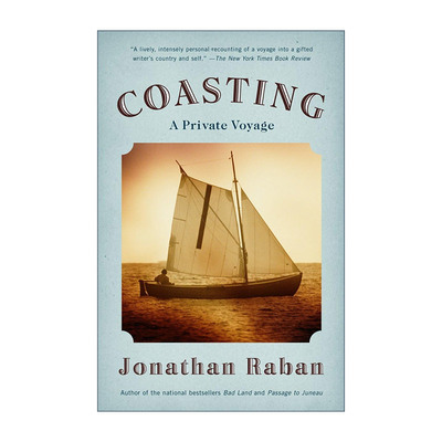 英文原版 Coasting 滑行 一次私人旅行 英国 回忆录 柔软的城市作者Jonathan Raban 英文版 进口英语原版书籍