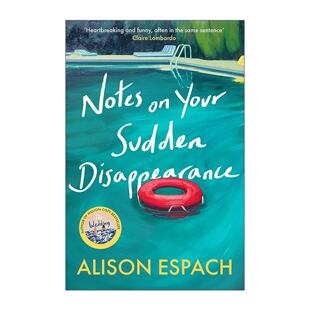 英文原版 Notes on Your Sudden Disappearance 关于你突然失踪的笔记 婚礼上的人作者新书 英文版 进口英语原版书籍