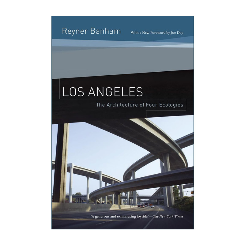 英文原版 Los Angeles 洛杉矶 四种生态的建筑学 纽约大学教授Reyner Banham 英文版 进口英语原版书籍