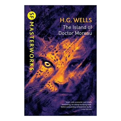 英文原版 The Island of Doctor Moreau 莫罗博士的岛 科幻大师作系列 乔治威尔斯H.G. Wells 英文版 进口英语原版书籍