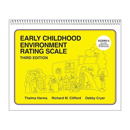 英文原版 Early Childhood Environment Rating Scale ECERS-3 幼儿环境评估量表 第3版 幼儿园质量评估工具 进口英语原版书籍