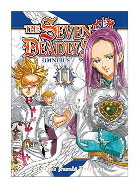 英文原版 The Seven Deadly Sins Omnibus 11 Vol.31-33 七大罪 七宗罪 精选集 卷十一 同名动漫漫画 铃木央 进口英语原版书籍