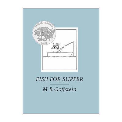 英文原版 Fish for Supper 晚饭吃鱼 儿童精装绘本 凯迪克奖得主玛丽莲·布鲁克·戈夫斯坦 英文版 进口英语原版书籍
