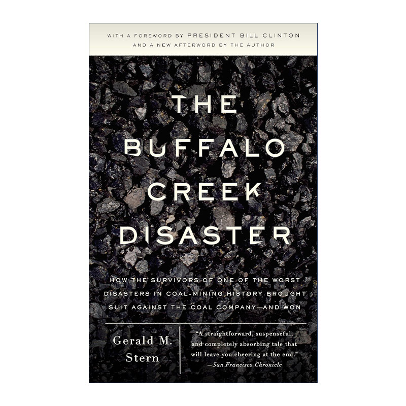 英文原版 The Buffalo Creek Disaster正义永不决堤水牛湾惨案 Gerald M. Stern英文版进口英语原版书籍-封面