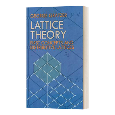 英文原版 Lattice Theory First Concepts and Distributive Lattices 格理论 第一个概念和分配格 英文版 进口英语原版书籍