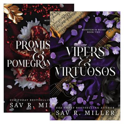 英文原版 Monsters & Muses 怪物与缪斯系列1-2册 国际流行浪漫小说 Sav R. Miller 英文版 进口英语原版书籍