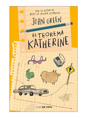 原版小说 El teorema Katherine An Abundance of Katherines 再见凯瑟琳/那么多个凯瑟琳 西班牙语版 John Green 进口原版书籍