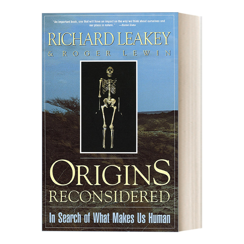 英文原版 Origins Reconsidered 重新思考起源 寻找人类的本质 人类学 生命科学 Richard Leakey Roger Lewin  进口英语原版书籍