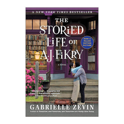 英文原版 The Storied Life of A. J. Fikry 岛上书店 影视封面 英文版 进口英语原版书籍