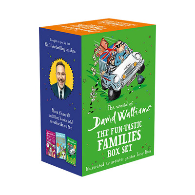 大卫少年幽默小说三册盒装英文