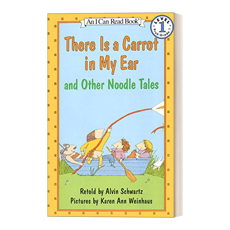 英文原版 There Is a Carrot in My Ear and Other Noodle Tales 汪培珽书单第二阶段I Can Read分级阅读 英文版 进口英语原版书籍