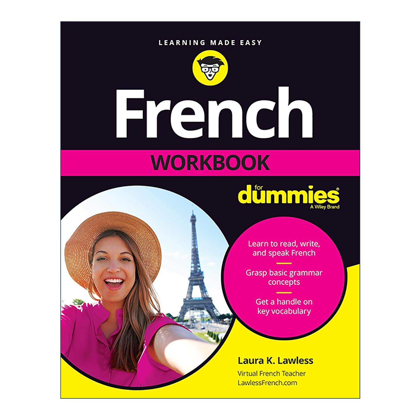 原版 French Workbook for Dummies 法语练习册 进口原版书籍