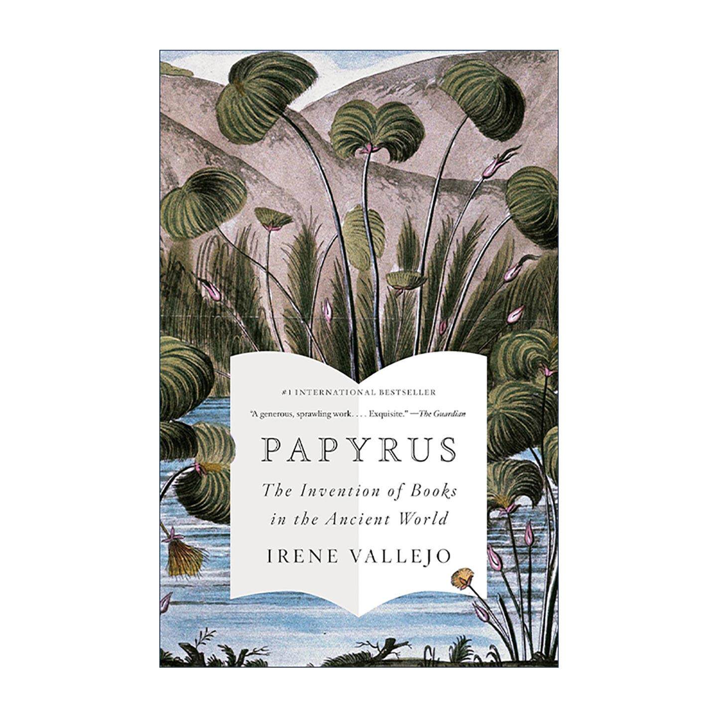 英文原版 Papyrus 书籍秘史 西班牙国家散文奖 伊莲内·巴列霍 英文版 进口英语原版书籍