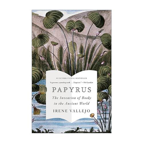 英文原版 Papyrus 书籍秘史 西班牙国家散文奖 伊莲内·巴列霍 英文版 进口英语原版书籍