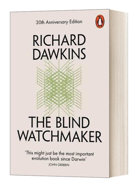 盲人钟表匠 The Blind Watchmaker 英文原版生命科学读物 进口英语书籍
