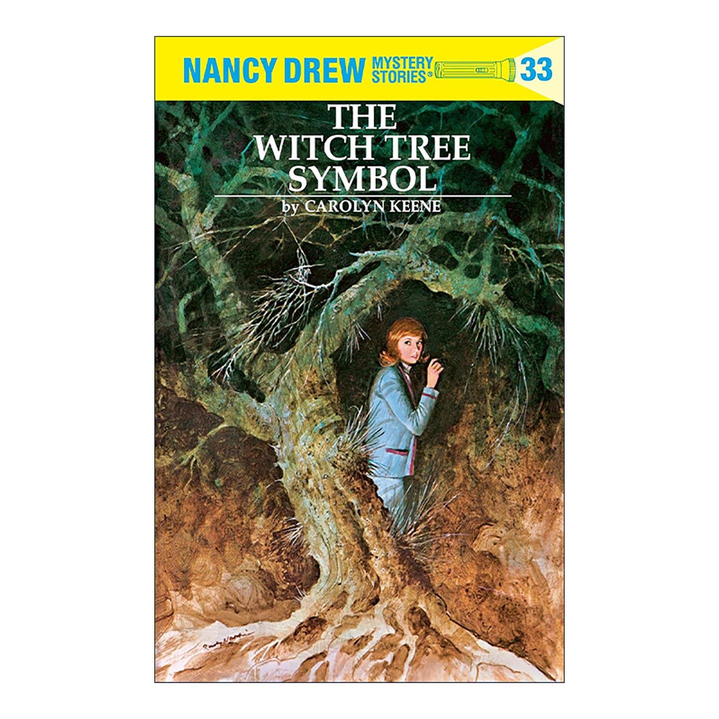 英文原版 Nancy Drew 33 The Witch Tree Symbol 南希德鲁系列33 女巫树的象征 儿童悬疑推理小说 Carolyn Keene 精装 英文版