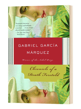 死亡预言编年史 Chronicle Of A Death Foretold 一桩事先张扬的谋杀案 马尔克斯 英文原版惊悚小说 进口英语读物书籍