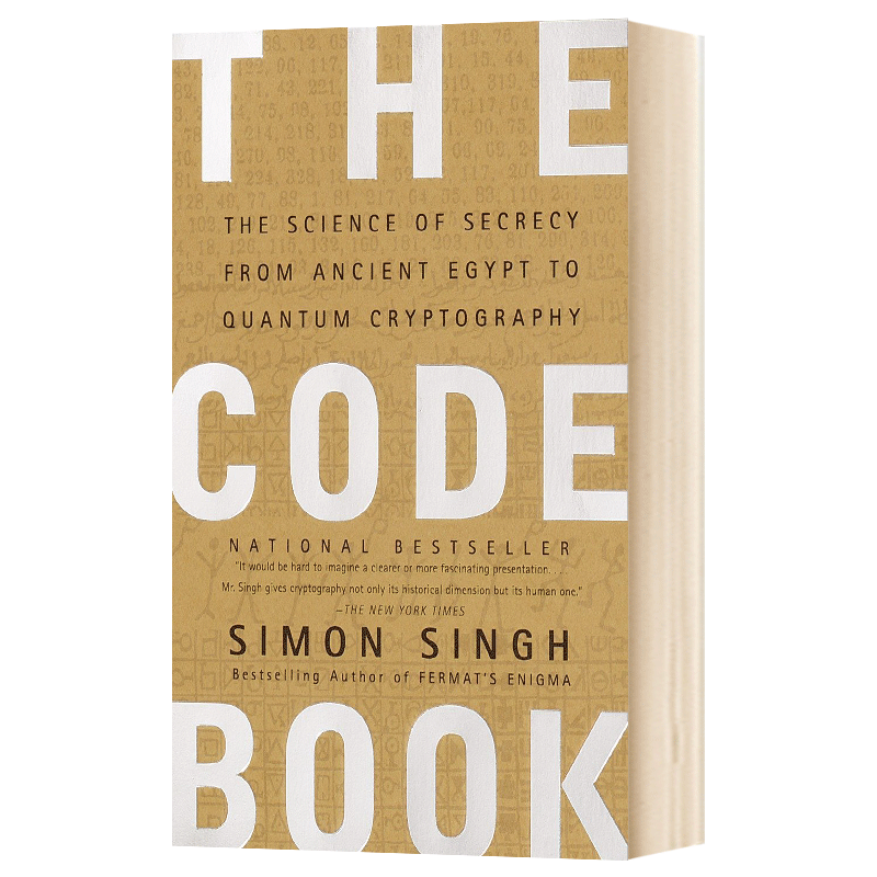 密码书 The Code Book 码书 编码与解码的战争 人类智力的另类较量 英文原版密码故事进口科普读物