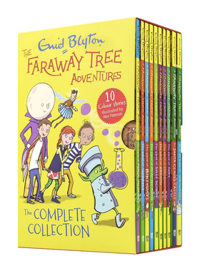 远方的魔法树10册 The Faraway Tree Adventures 10 Copy Slipcase 英文原版儿童图书读物 The Magic Faraway Tree 进口英语书籍