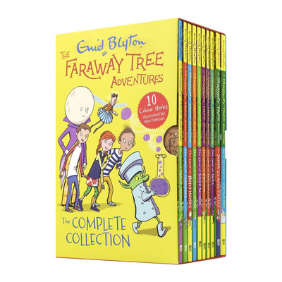 远方的魔法树10册 The Faraway Tree Adventures 10 Copy Slipcase 英文原版儿童图书读物 The Magic Faraway Tree 进口英语书籍