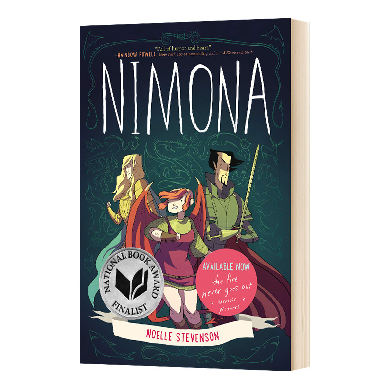 Nimona尼莫娜漫画英文原版动漫读物进口英语书籍