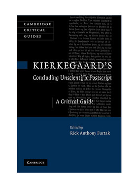 英文原版 Kierkegaard's 'Concluding Unscientific Postscript' 克尔凯郭尔 非科学性的附言 剑桥批评导读系列 进口英语原版书籍
