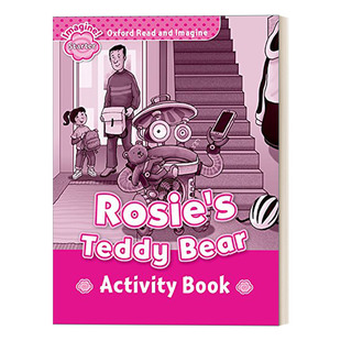 英文原版 Oxford Read & Imagine Starter Rosie's Teddy Bear Activity Book牛津阅读与想象初级练习册 罗斯的泰迪熊 英文版
