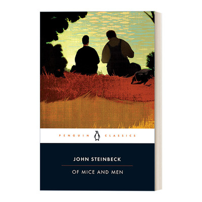 英文原版 Of Mice and Men 人鼠之间 诺贝尔文学奖得主约翰·斯坦贝克John Steinbeck 企鹅经典 英文版 进口英语原版书籍