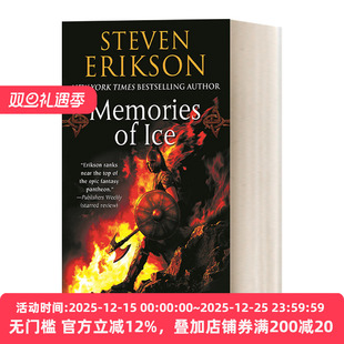 Memories Book 卷3 美版 Fallen 奇幻小说 玛拉兹英灵录 the 冰之记忆 The Three Ice 英文原版 Malazan