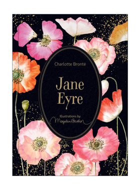 Jane Eyre 简爱 精装收藏 彩色插图版 插画师荷兰水彩画家Marjolein Bastin 英文原版文学小说 进口英语书籍