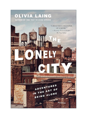 英文原版 The Lonely City 孤独的城市 Olivia Laing 英文版 进口英语原版书籍