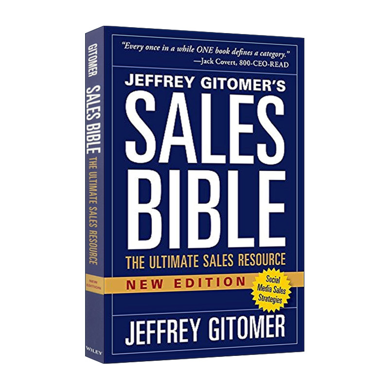 英文原版 The Sales Bible 销售宝典 新版 英文版 进口英语原版书籍