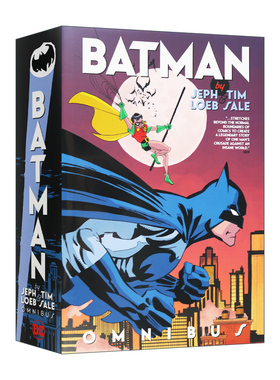 蝙蝠侠 精装 Batman by Jeph Loeb & Tim Sale Omnibus 英文原版漫画读物 进口英语书籍